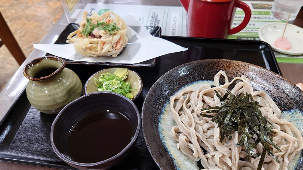 いずみ食堂の蕎麦