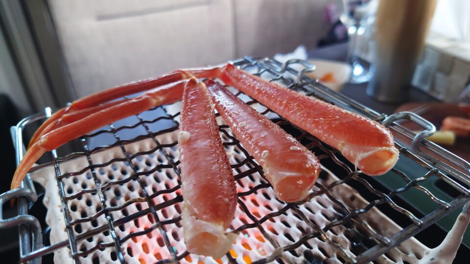 焼きズワイガニ