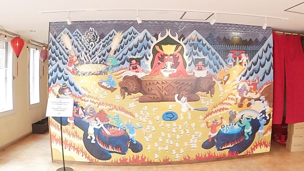 登別閻魔拉麺店内
