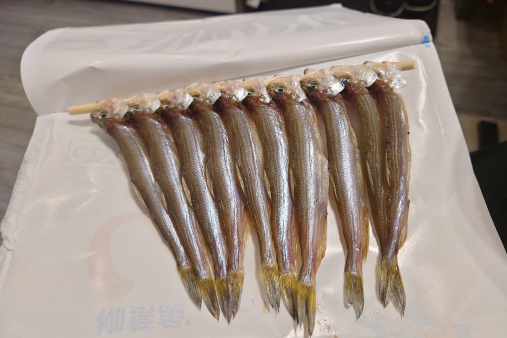 若シシャモの雄