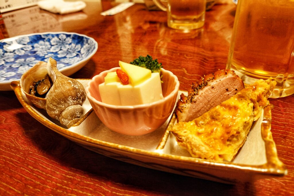 田吾作のお通し