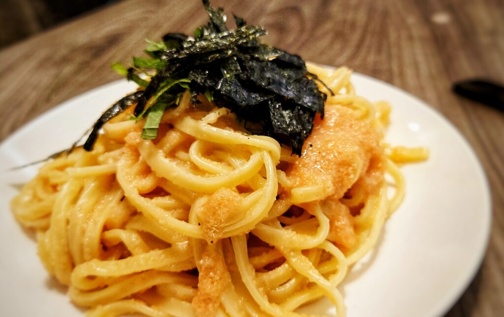 たらこを食べる パスタソースを実際に食べたよ