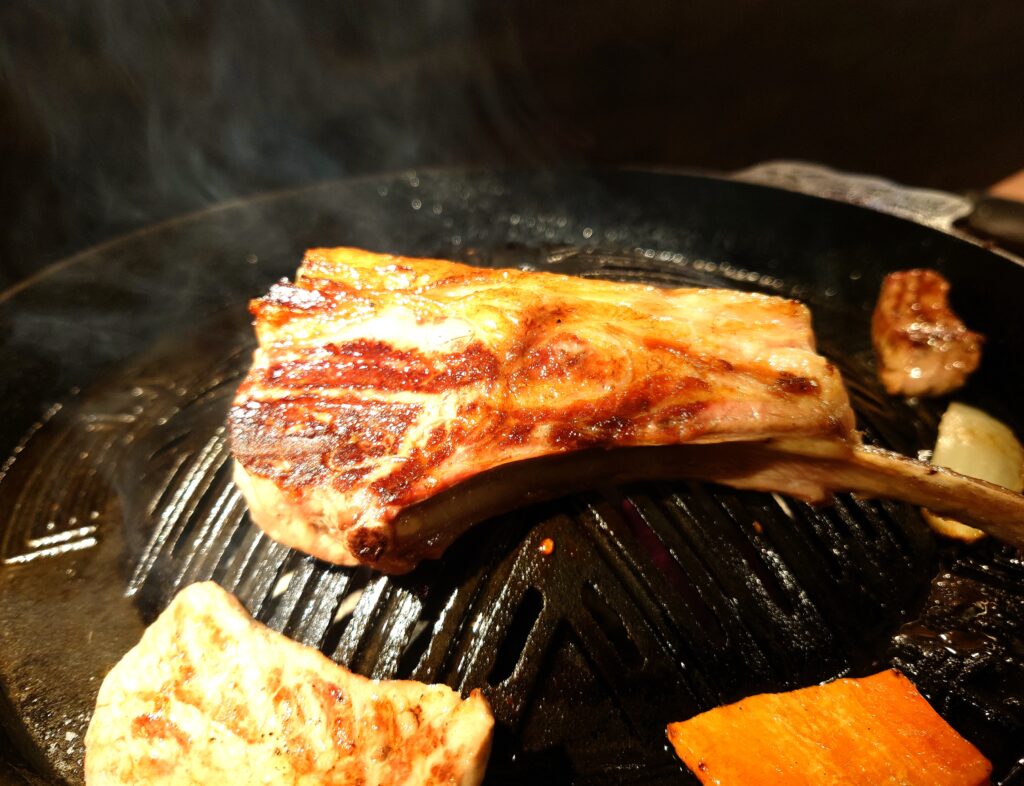 ラムチョップが絶品