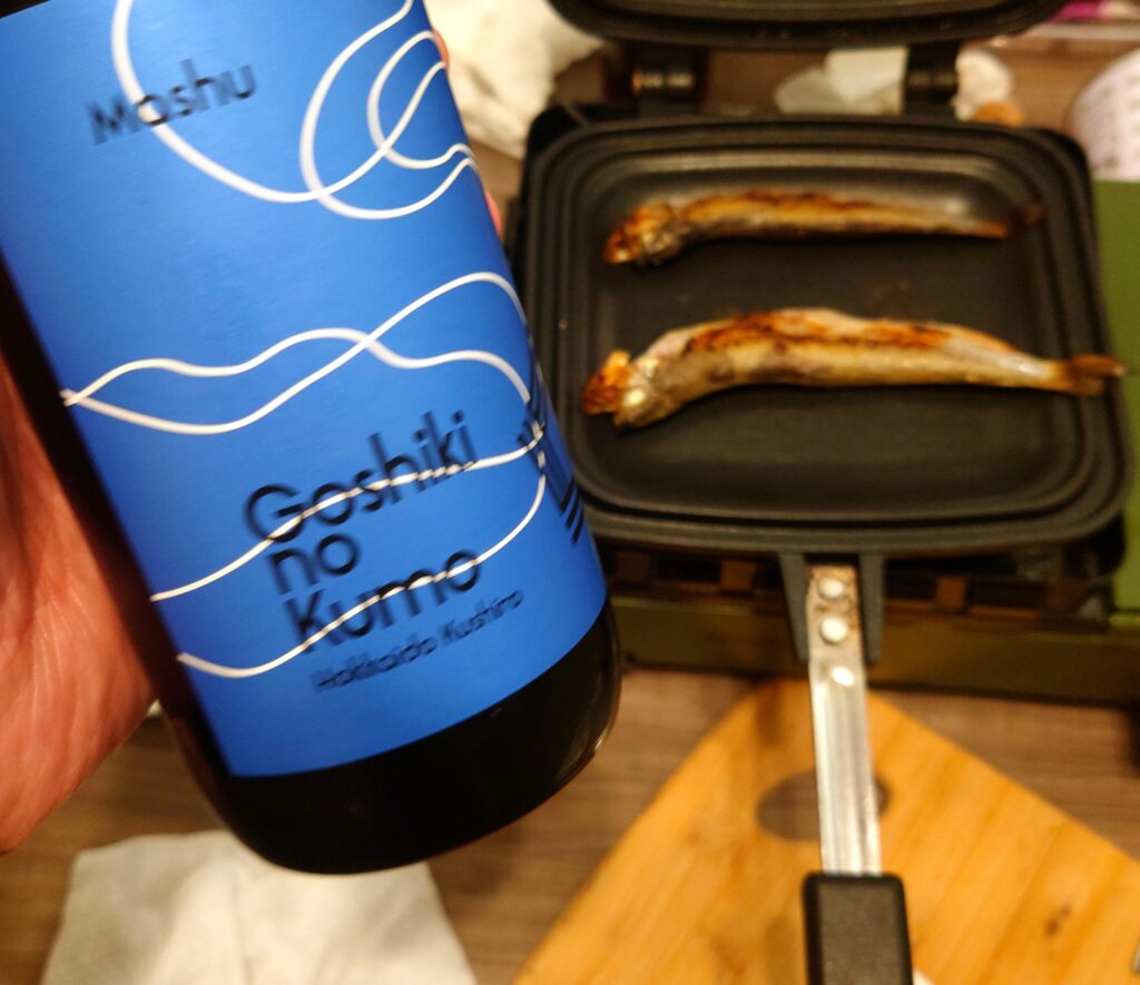 シシャモと日本酒