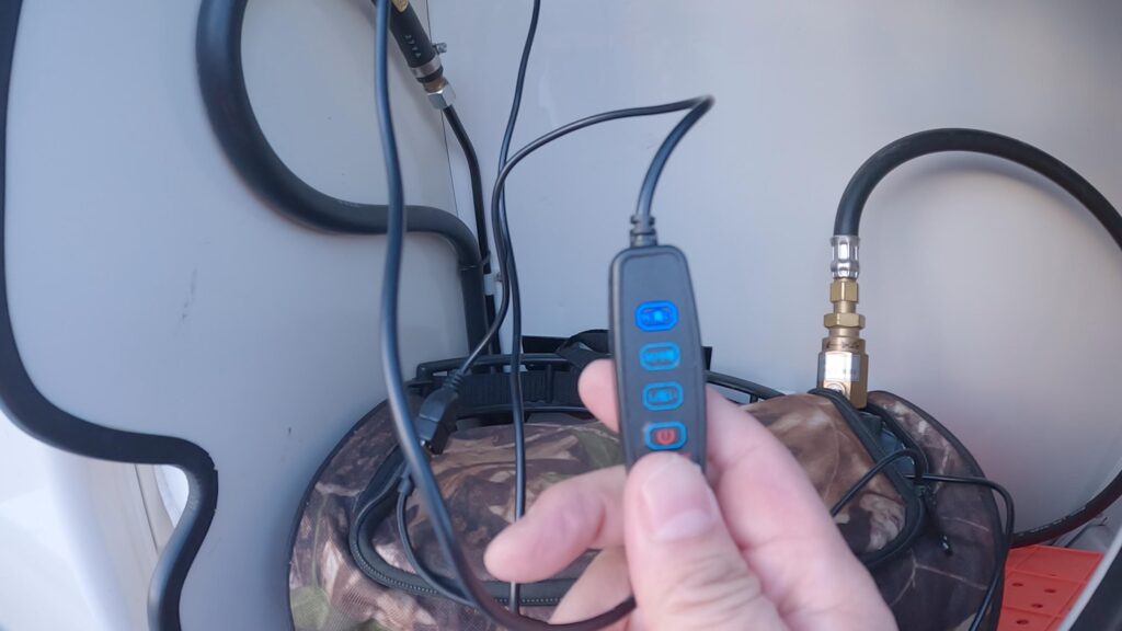 爬虫類ペットヒーターのリモコン