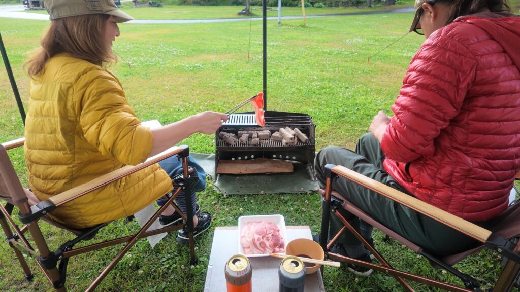 BBQの様子2